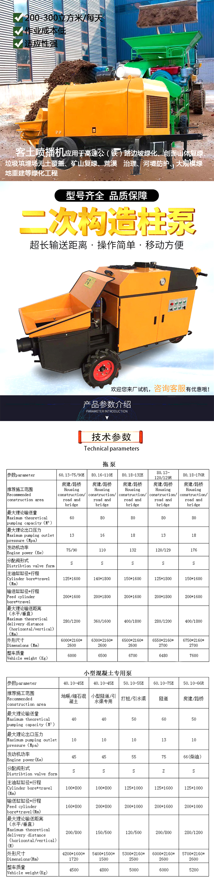 柴油拖泵、電機(jī)拖泵、拖泵、強(qiáng)制式拖泵、隧道拖泵、細(xì)石混凝土泵、砂漿泵、碎石泵、地泵